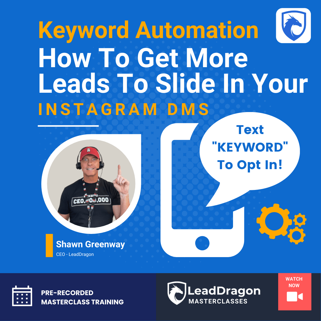 Instagram DM Automation: How To Get Leads Off Instagram Using One Keyword Automation Workflow!